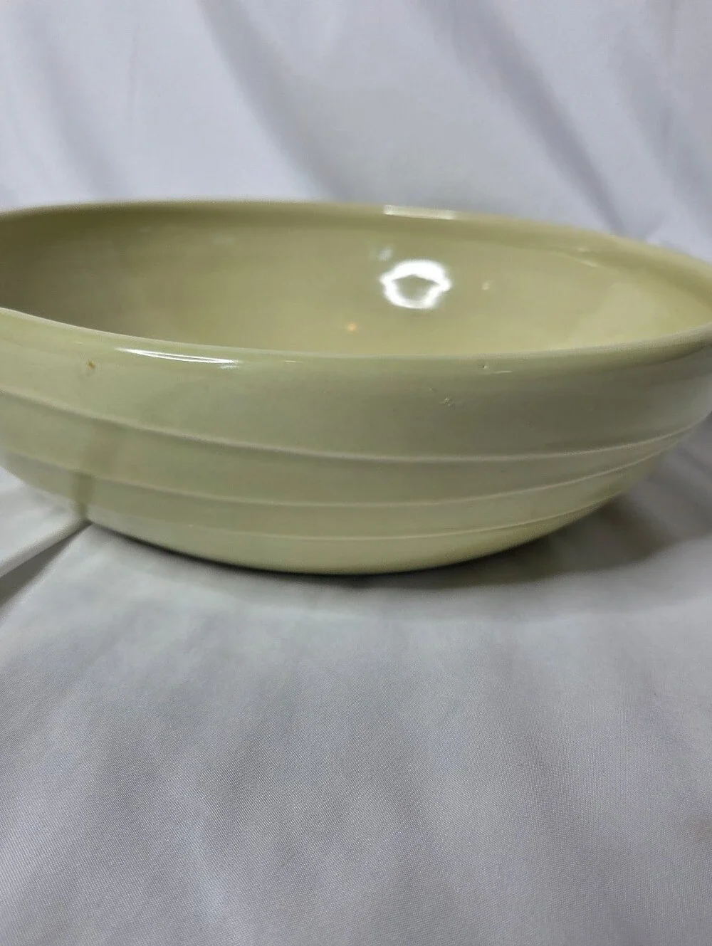 Pottery Barn Lime Green Decorative Bowl